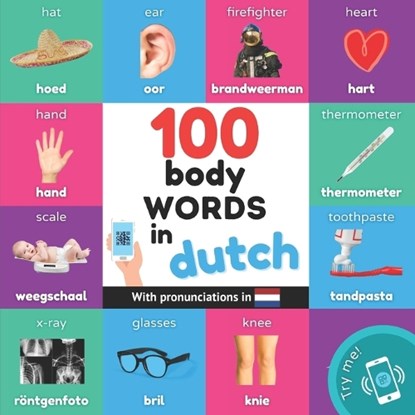 100 body words in dutch, Yukismart - Paperback - 9782384124947
