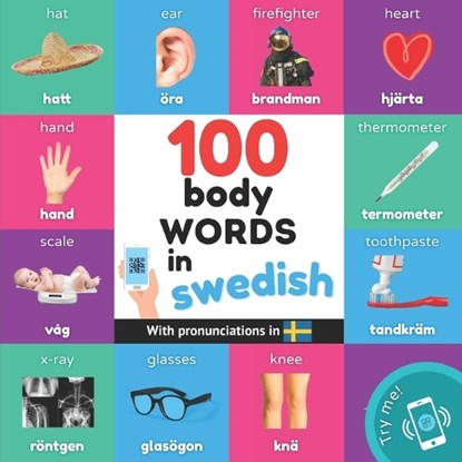 100 body words in swedish, Yukismart - Paperback - 9782384124961