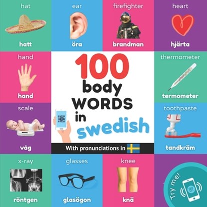 100 body words in swedish, Yukismart - Paperback - 9782384124961