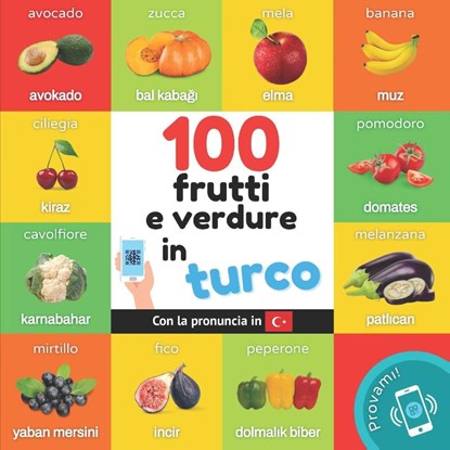 100 frutti e verdure in turco, Yukismart - Paperback - 9782384129270