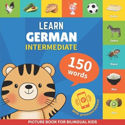 Gnb: Learn german - 150 words with pronunciations - Intermed, Gnb - Paperback - 9782384570027