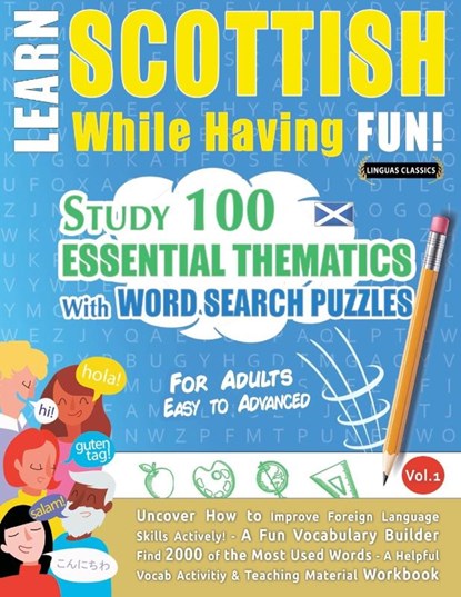 LEARN SCOTTISH WHILE HAVING FUN! - FOR ADULTS, Linguas Classics - Paperback - 9782385110529