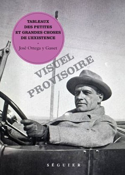 Tableaux des petites et grandes choses de l'existence, José Ortega y Gasset ; Frédéric Schiffter - Ebook - 9782386360718