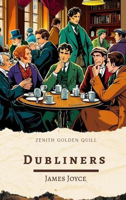 Dubliners, James Joyce ; Zenith Golden Quill - Ebook - 9782386913914