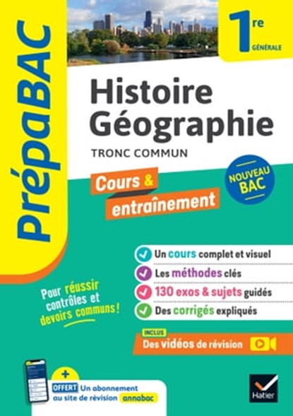 Prépabac - Histoire-Géographie 1re générale, Christophe Clavel ; Grégoire Gueilhers ; Florence Holstein ; Jean-Philippe Renaud ; Nathalie Renault ; Matthieu de Sauvage - Ebook - 9782401102903