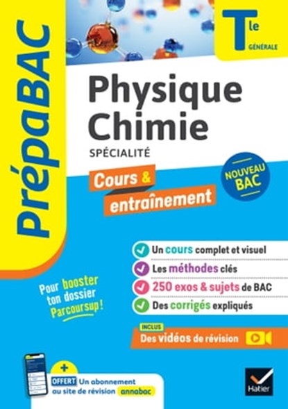 Prépabac - Physique-Chimie Tle générale (spécialité) - Bac 2026, Nathalie Benguigui ; Patrice Brossard ; Joël Carrasco ; Gaëlle Cormerais ; Eric Langlois ; Jacques Royer - Ebook - 9782401103085