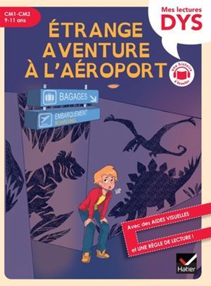 Étrange aventure à l'aéroport lecture adaptée - CM1-CM2, Evelyne Barge ; Marco Overzee ; Lymut - Ebook - 9782401124998