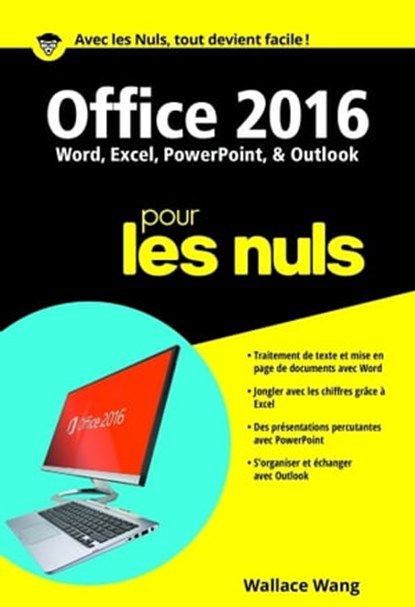 Office 2016 Poche Pour les Nuls, Wallace Wang - Ebook - 9782412016992