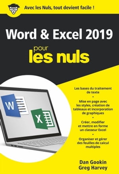 Word et Excel 2019 Poche Pour les Nuls, Greg Harvey ; Dan Gookin - Ebook - 9782412061039
