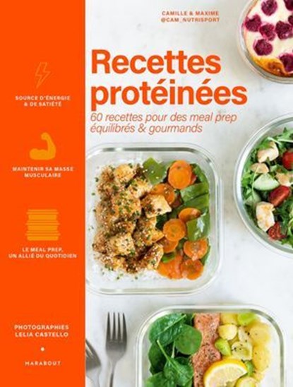 Recettes protéinées, cam_nutrisport - Ebook - 9782501201858