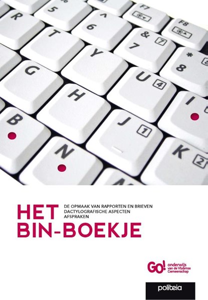 Het Bin-boekje, GO! Onderwijs van de Vlaamse Gemeenschap - Paperback - 9782509025296