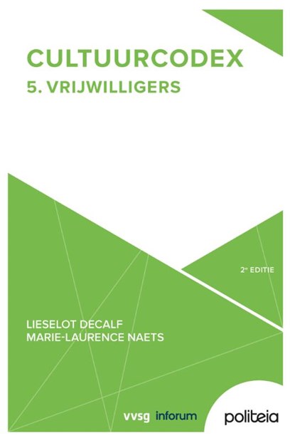 Cultuurcodex Deel 5: Vrijwilligers - 2e editie, VVSG vzw - Paperback - 9782509045676