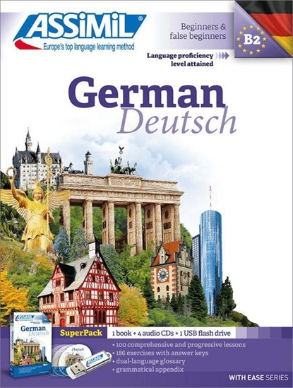 ASSiMiL German - Audio-Sprachkurs Plus - Niveau A1-B2, Assimil SAS - Paperback - 9782700581157
