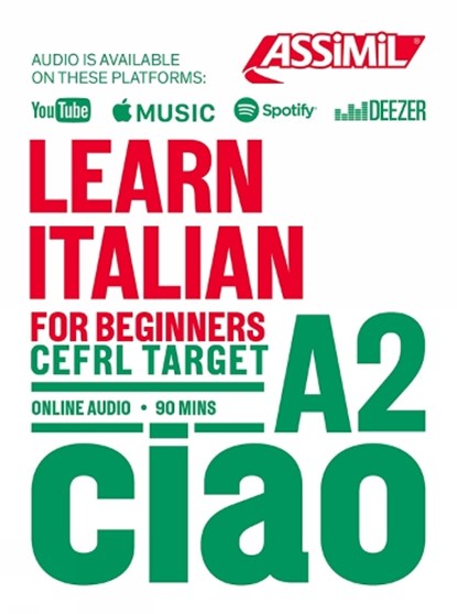 Learn Italian A2, Federico Benedetti - Paperback - 9782700581775