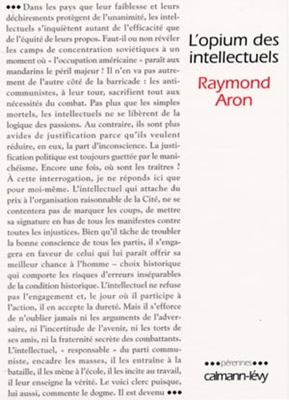 L'Opium des intellectuels, Raymond Aron - Ebook - 9782702145241