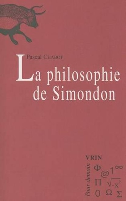La Philosophie De Simondon, CHABOT,  Pascal - Paperback - 9782711616008