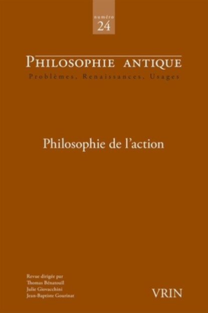Philosophie de l'Action, Thomas Benatouil - Paperback - 9782711632046