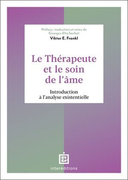 Le thérapeute et le soin de l'âme, Viktor Frankl - Ebook - 9782729625337