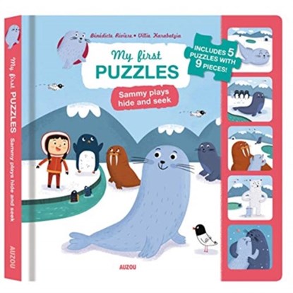 My First Puzzles: Sammy Plays Hide and Seek, Benedicte Riviere - Gebonden - 9782733877647