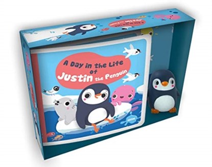 A Day in the Life of Justin the Penguin (box edition), Auzou Publishing - Gebonden - 9782733879054