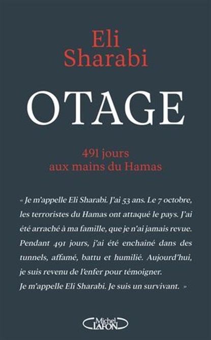 Otage - 491 jours aux mains du Hamas, Eli Sharabi - Ebook - 9782749964034