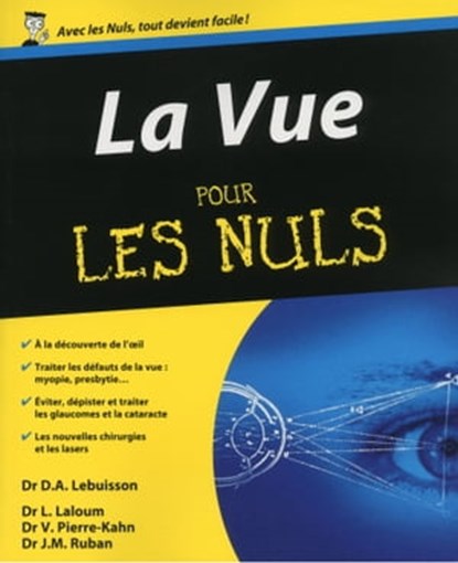 La vue pour les nuls, Dan-Alexandre Lebuisson ; Laurent Laloum ; Vincent Pierre-Kahn ; Jean-Marc Ruban - Ebook - 9782754054881