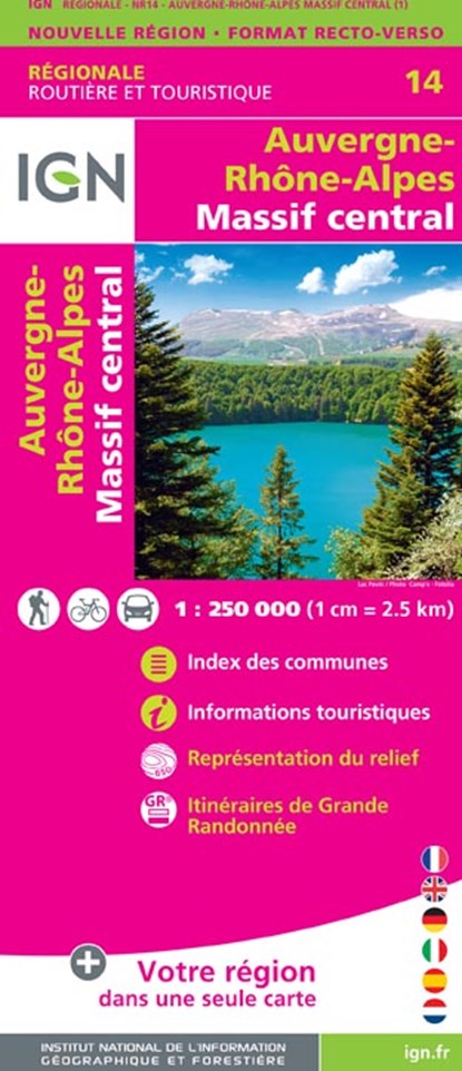 Auvergne - Rhône-Alpes - Massif Central, niet bekend - Overig - 9782758542223