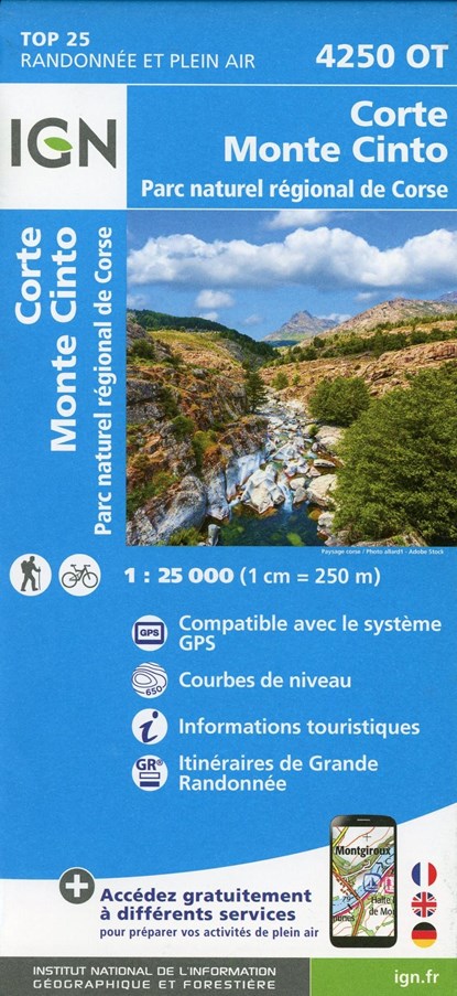 Corte / Monte Cinto / PNR de Corse, niet bekend - Overig - 9782758546818