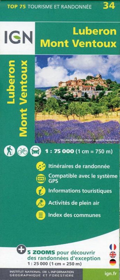 Luberon / Mont Ventoux, niet bekend - Overig - 9782758549765