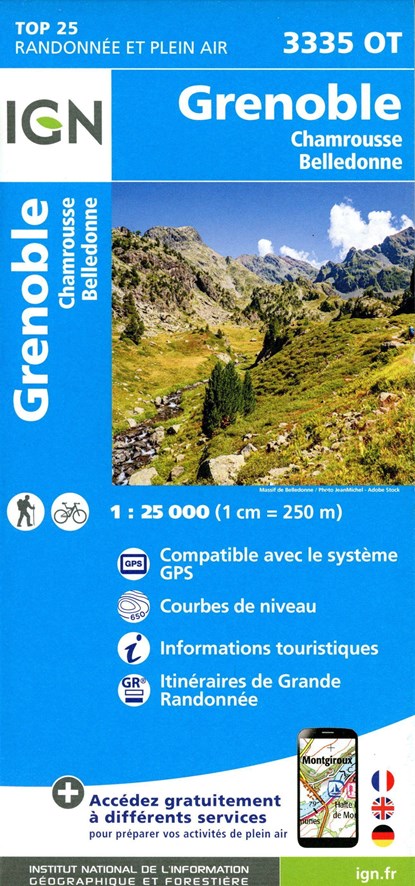 Grenoble - Chamrousse - Belledonne,  - Overig - 9782758551966