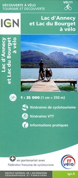 Lac d'Annecy - Lac du Bourget à vélo -  - 9782758552864
