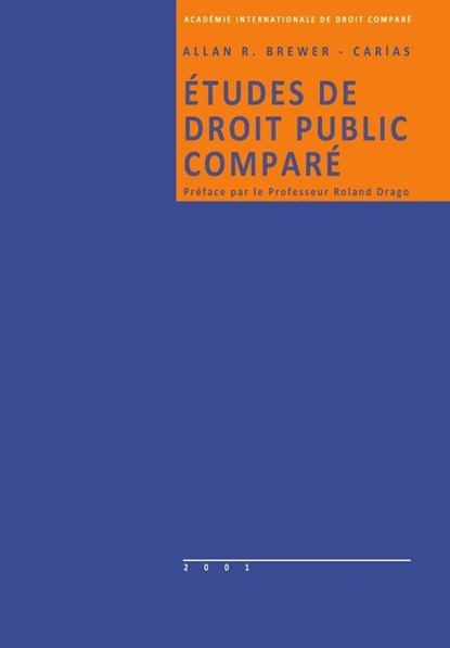 Etudes de Droit Public Compare, Allan R Brewer-Carias - Paperback - 9782802714996