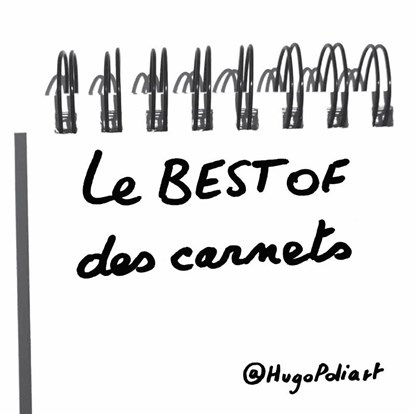 Le Best of des Carnets, Hugo Poliart - Losbladig - 9782805205972