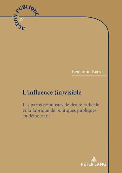 L'influence (in)visible, Benjamin Biard - Paperback - 9782807618442