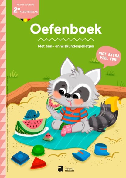 Oefenboek - Klaar voor de 2e kleuterklas,  - Paperback - 9782808138031