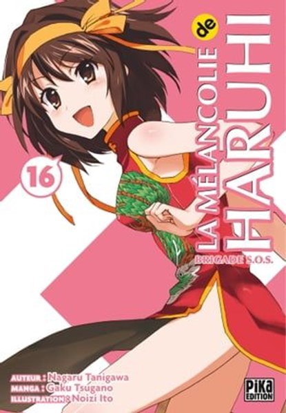La Mélancolie de Haruhi T16, Gaku Tsugano ; Nagaru Tanigawa - Ebook - 9782811638962