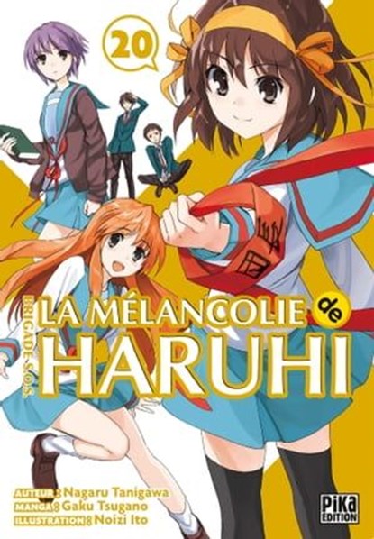 La Mélancolie de Haruhi T20, Gaku Tsugano ; Nagaru Tanigawa - Ebook - 9782811639006