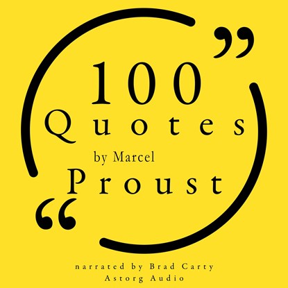 100 Quotes by Marcel Proust, Marcel Pagnol - Luisterboek MP3 - 9782821178427