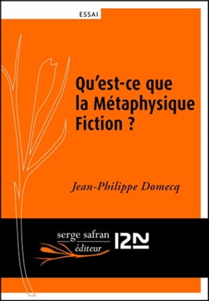 Qu'est-ce que la Métaphysique Fiction ?, Jean-Philippe Domecq - Ebook - 9782823856842