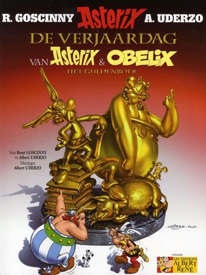 34. de verjaardag van asterix & obelix, albert Uderzo ;  rené Goscinny - Paperback - 9782864972433