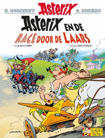 Asterix 37. asterix en de race door de laars, jean-yves ferri ; Conrad d - Paperback - 9782864973300