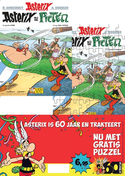 35. asterix bij de picten + puzzel, didier conrad - Paperback - 9782864982692