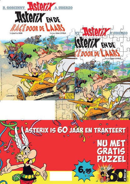 37. de race door de laars + puzzel, didier conrad - Paperback - 9782864983309