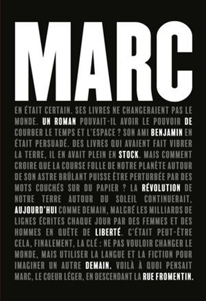 Marc, Benjamin Stock - Ebook - 9782919547876