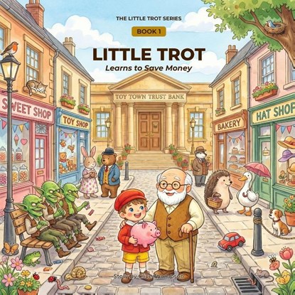 LITTLE TROT LEARNS TO SAVE MONEY, Clive Thompson - Paperback - 9782970206606