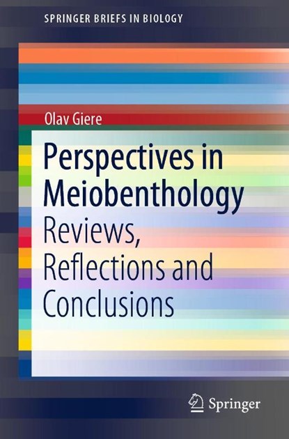Perspectives in Meiobenthology, Olav Giere - Paperback - 9783030139650