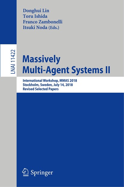 Massively Multi-Agent Systems II, niet bekend - Paperback - 9783030209360