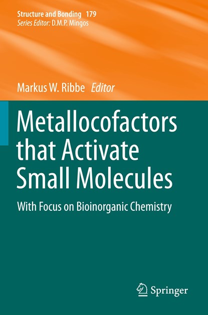 Metallocofactors that Activate Small Molecules, Markus W. Ribbe - Paperback - 9783030258993