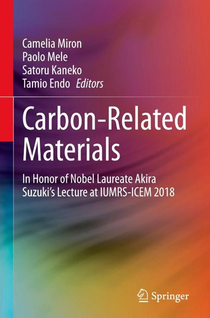 Carbon-Related Materials, Camelia Miron ; Paolo Mele ; Satoru Kaneko - Gebonden - 9783030442293