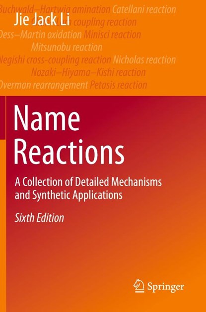 Name Reactions, Jie Jack Li - Paperback - 9783030508678